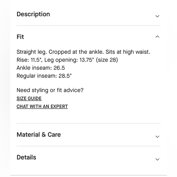 NWOT Everlane The '90s Cheeky Hourglass Jean - Picture 4 of 7